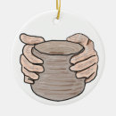 Search for pottery christmas tree decorations Clay