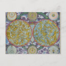 Search for celestial map postcards 17th