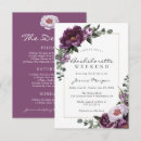 Search for purple hens party invitations Bachelorette weekend
