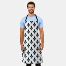 Search for fleur de lis aprons French symbol