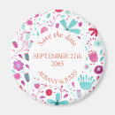 Search for purple and teal save the dates Watercolor