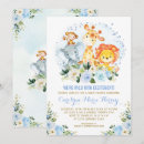 Search for blue flowers baby boy shower invitations Greenery