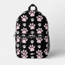 Search for paw print backpacks Dog paws