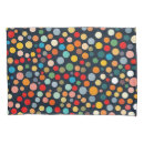 Search for polka dot background pillowcases Black