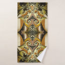Search for baroque pattern bath towels Damask