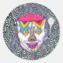 Search for acidic stickers Psychedelic
