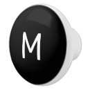 Search for letter knobs and pulls Black