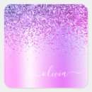 Search for sparkly purple stickers Girly