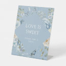 Search for love is sweet wedding signs Script