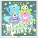 Search for funny monster stickers Party