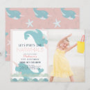 Search for narwhal birthday invitations Blue