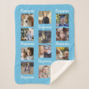 Search for kids photo blankets Instagram photo collage