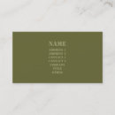 Search for stencil business cards Modern