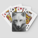 Search for white wolf playing cards Inspirational