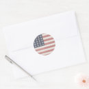 Search for vintage americana stickers Red white and blue