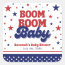 Search for red and white striped stickers For her