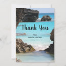Search for travel wedding thank you cards Beach