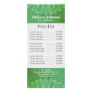 Search for menu rack cards Meditation