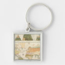 Search for vegetable key rings Illustration