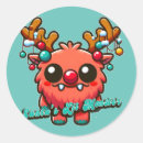 Search for red monster stickers Cute