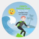 Search for surfing boy stickers Birthday
