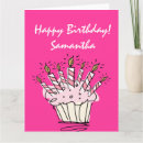 Search for name cake cards Pink