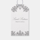 Search for snowflake gift tags Silver