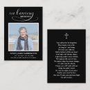 Search for in loving memory business cards Poem