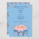 Search for afternoon tea menus Watercolor