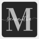 Search for grey square stickers Typography