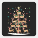 Search for funny deer stickers Xmas