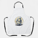Search for cute skull aprons Kitten
