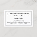 Search for traditional business cards Attorney