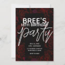 Search for romantic birthday invitations Roses