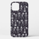 Search for dancing skeletons iphone cases Black