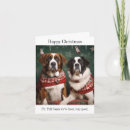 Search for st bernard christmas cards Dogs