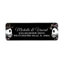 Search for skeleton wedding return address labels Gothic