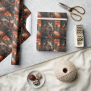 Search for red foxes wrapping paper Wildlife