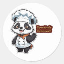 Search for panda cartoon stickers Illustration