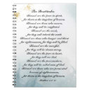 Search for sermon notebooks Beatitudes