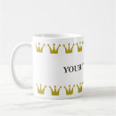 Search for prince and princess mugs Crown