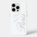 Search for paris iphone cases White