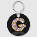 Search for monogrammed g key rings Flowers