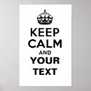 Search for keep calm text posters Crown