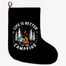 Search for camping christmas stockings Funny