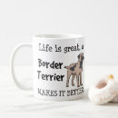 Search for border terrier mugs Dog