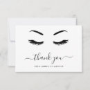 Search for lashes thank you cards Brows