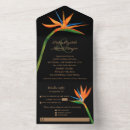 Search for birds wedding invitations Black