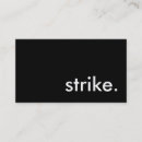 Search for strike business cards Bowler