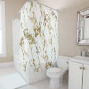 Search for white marble shower curtains Bathroom